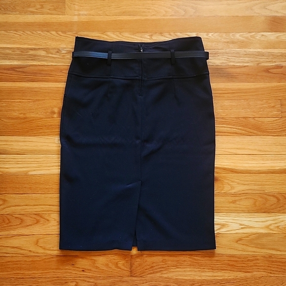 Leyva's black stretch pencil skirt women's size large - Picture 2 of 6